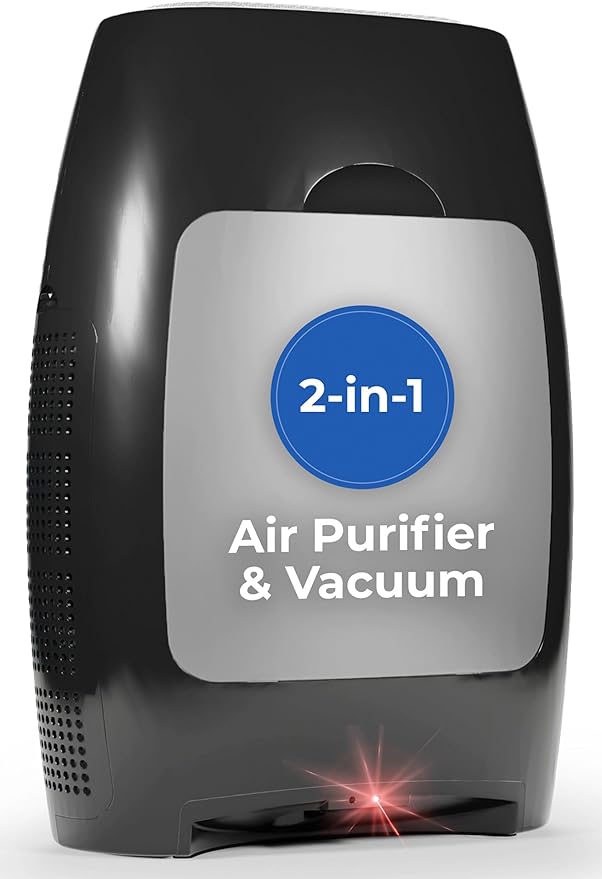 Vintagioo® 2-in-1 Air Purifier & Touchless Vacuum