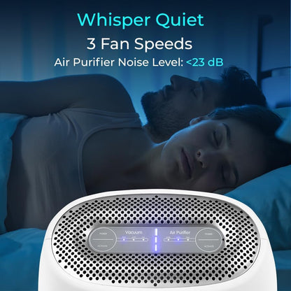 Vintagioo® 2-in-1 Air Purifier & Touchless Vacuum