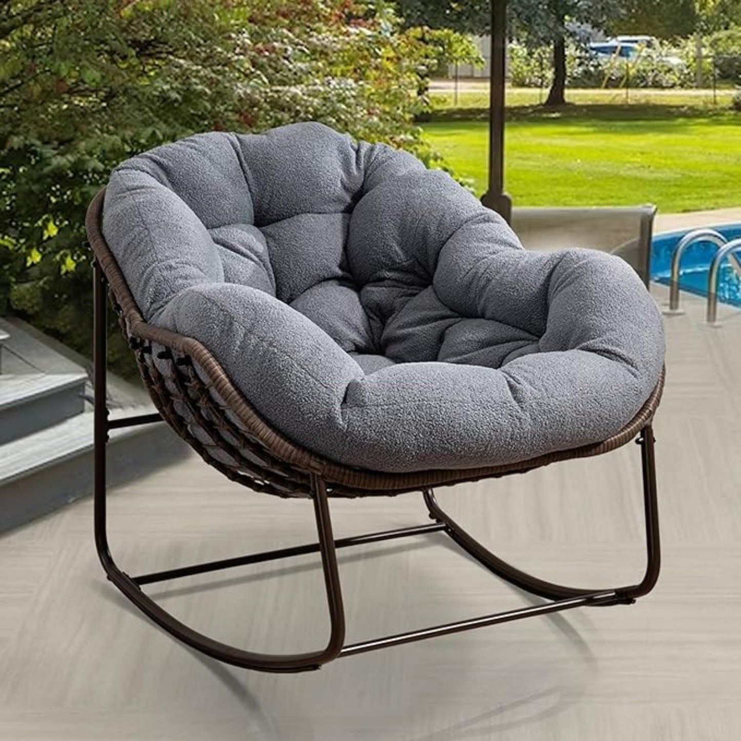 Vintagioo® Oversized Comfy Patio Chair